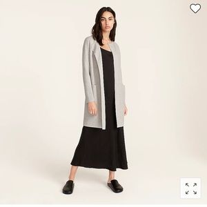 NEW J Crew Juliette collarless sweater-blazer